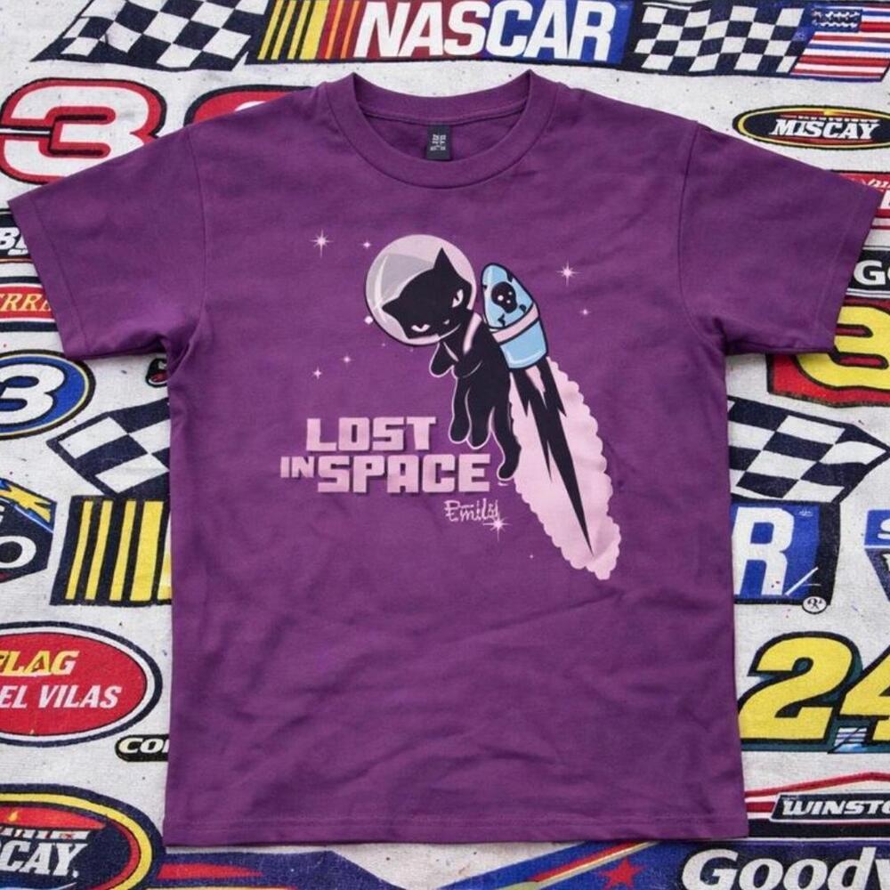 Purple Cat T-Shirt Lost In Space T-Shirt